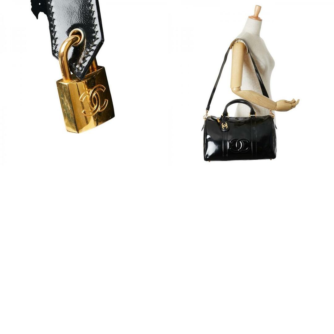 CHANEL - シャネル ココマーク ボストンバッグ ショルダーバッグ CHANEL - シャネル ココマーク ボストンバッグ ショルダーバッグ