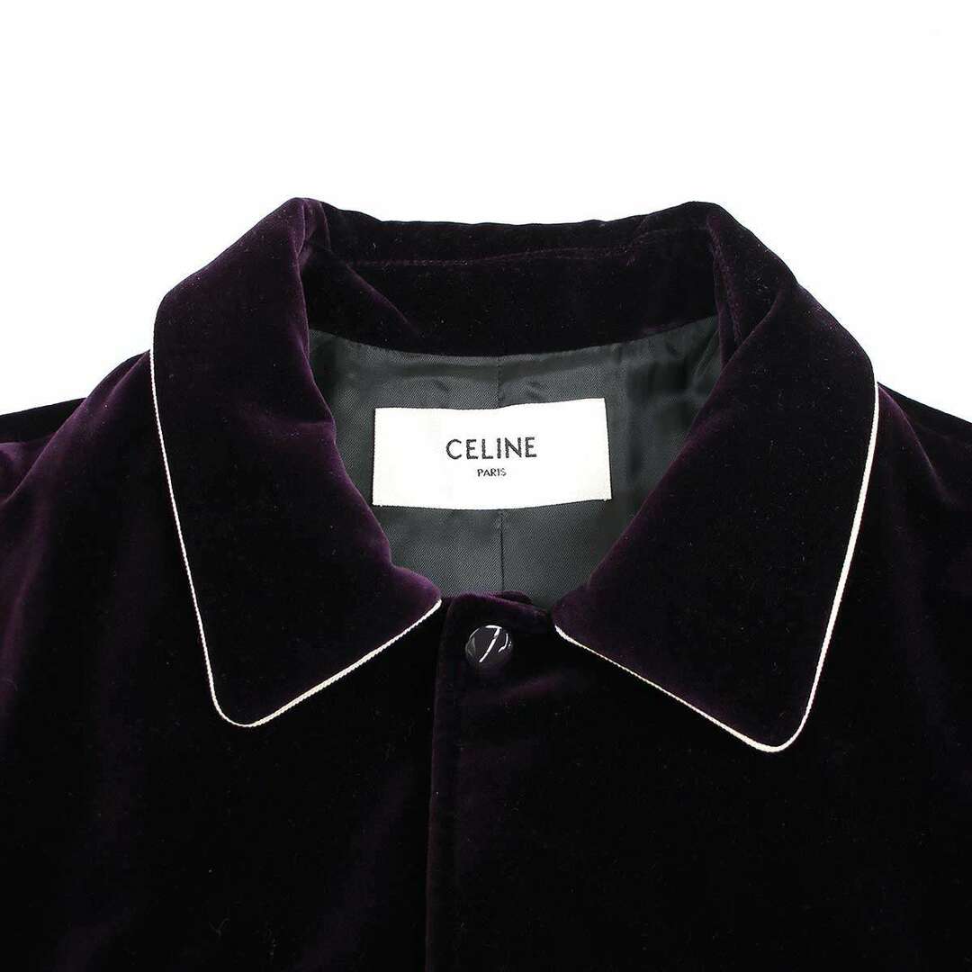 CELINE - CELINE セリーヌ 20AW Velvet Teddy Jacket ベルベット CELINE - CELINE セリーヌ 20AW Velvet Teddy Jacket ベルベット
