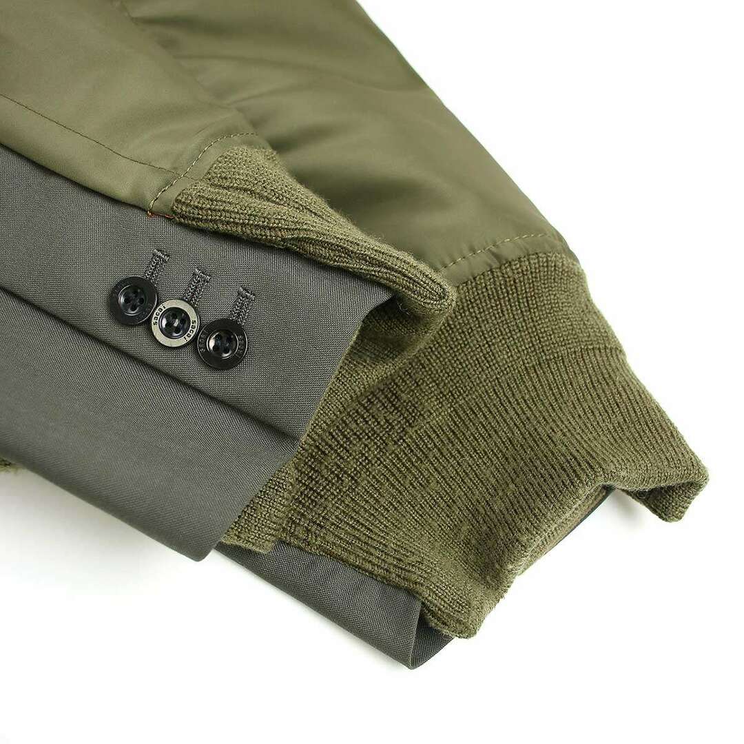 sacai - sacai サカイ 24AW Suiting x Nylon Twill Jacket スー sacai - sacai サカイ 24AW Suiting x Nylon Twill Jacket スー