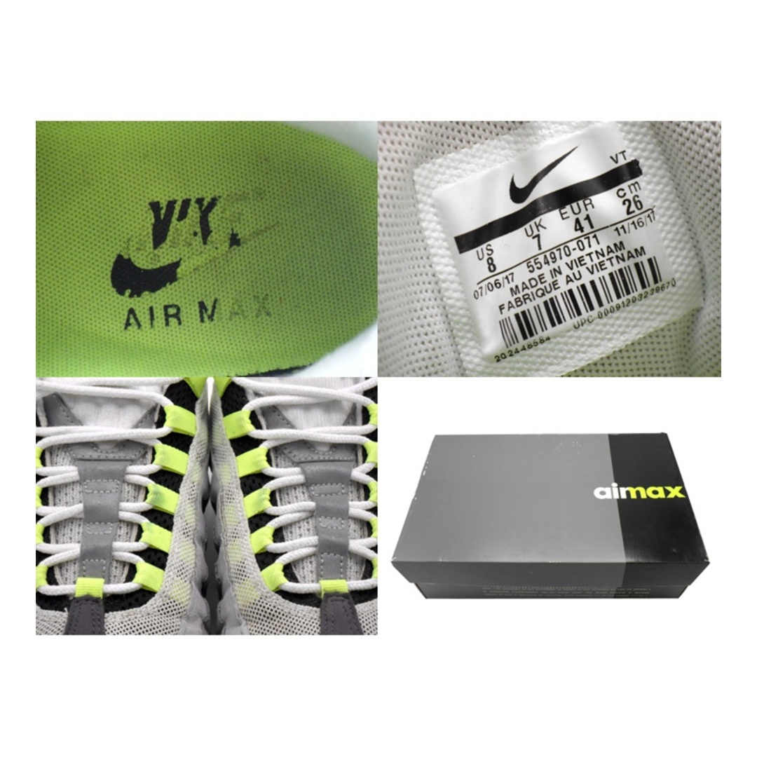 NIKE - ナイキ NIKE 【 AIR MAX 95 OG Yellow Gradation 554970 NIKE - ナイキ NIKE 【 AIR MAX 95 OG Yellow Gradation 554970
