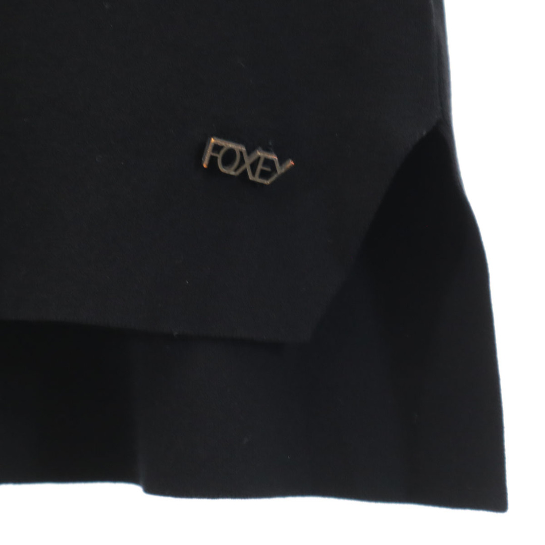 FOXEY - 古着 FOXEY フォクシー 日本製 長袖 ボートネック FOXEY - 古着 FOXEY フォクシー 日本製 長袖 ボートネック