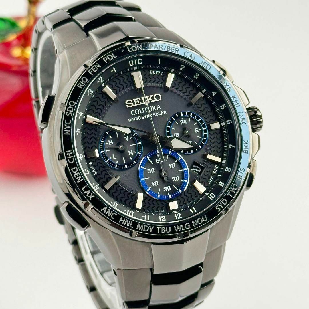 SEIKO - 【電波ソーラー】628 セイコー コーチュラ メンズ SEIKO - 【電波ソーラー】628 セイコー コーチュラ メンズ