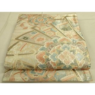 平和屋着物◎佐賀錦 六通柄袋帯 正倉院花文 鼓 金銀糸 正絹 逸品 平和屋着物◎佐賀錦 六通柄袋帯 正倉院花文 鼓 金銀糸 正絹 逸品