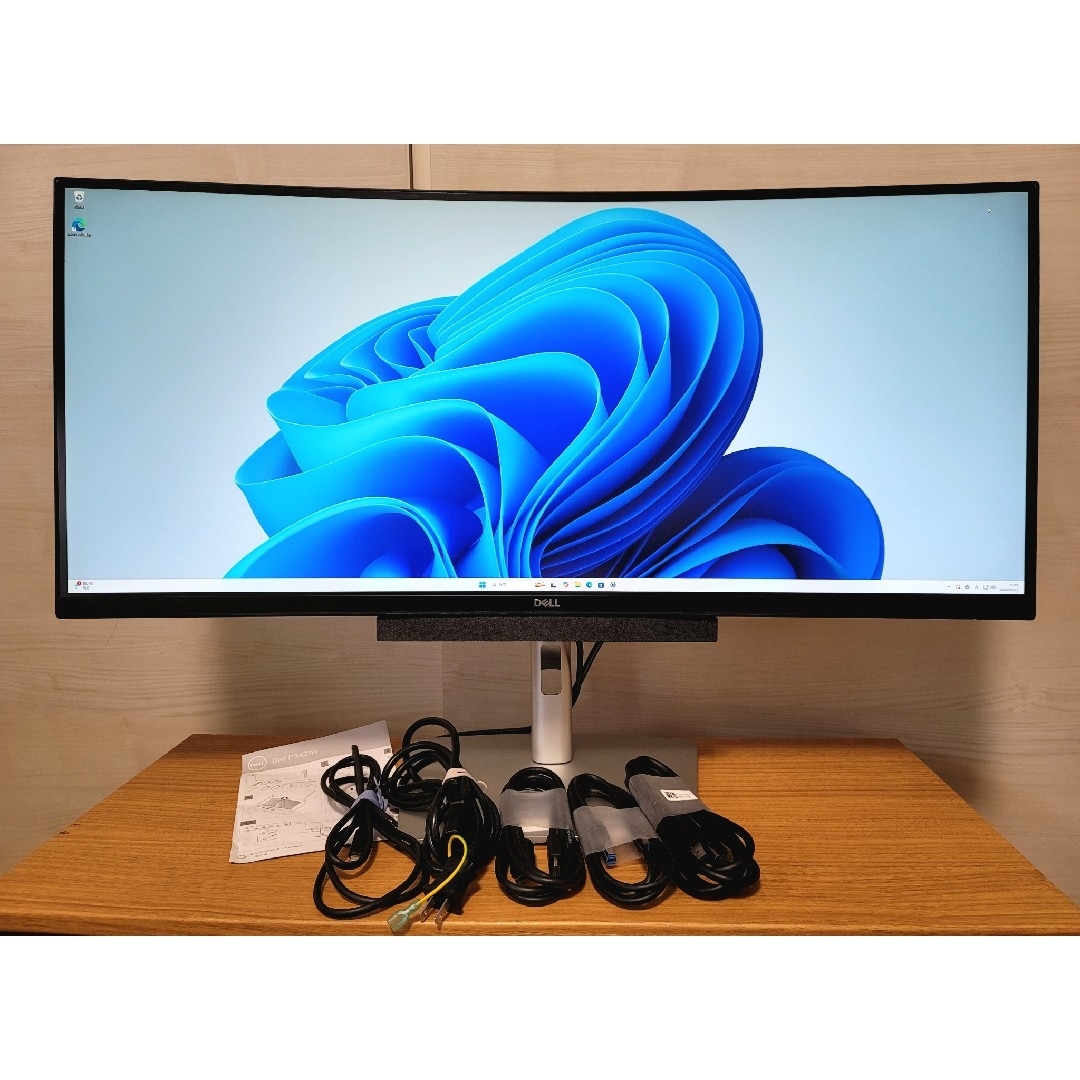 美品 Dell 34 曲面 モニター P3421W &専用サウンドバー付の通販 美品 Dell 34 曲面 モニター P3421W &専用サウンドバー付の通販
