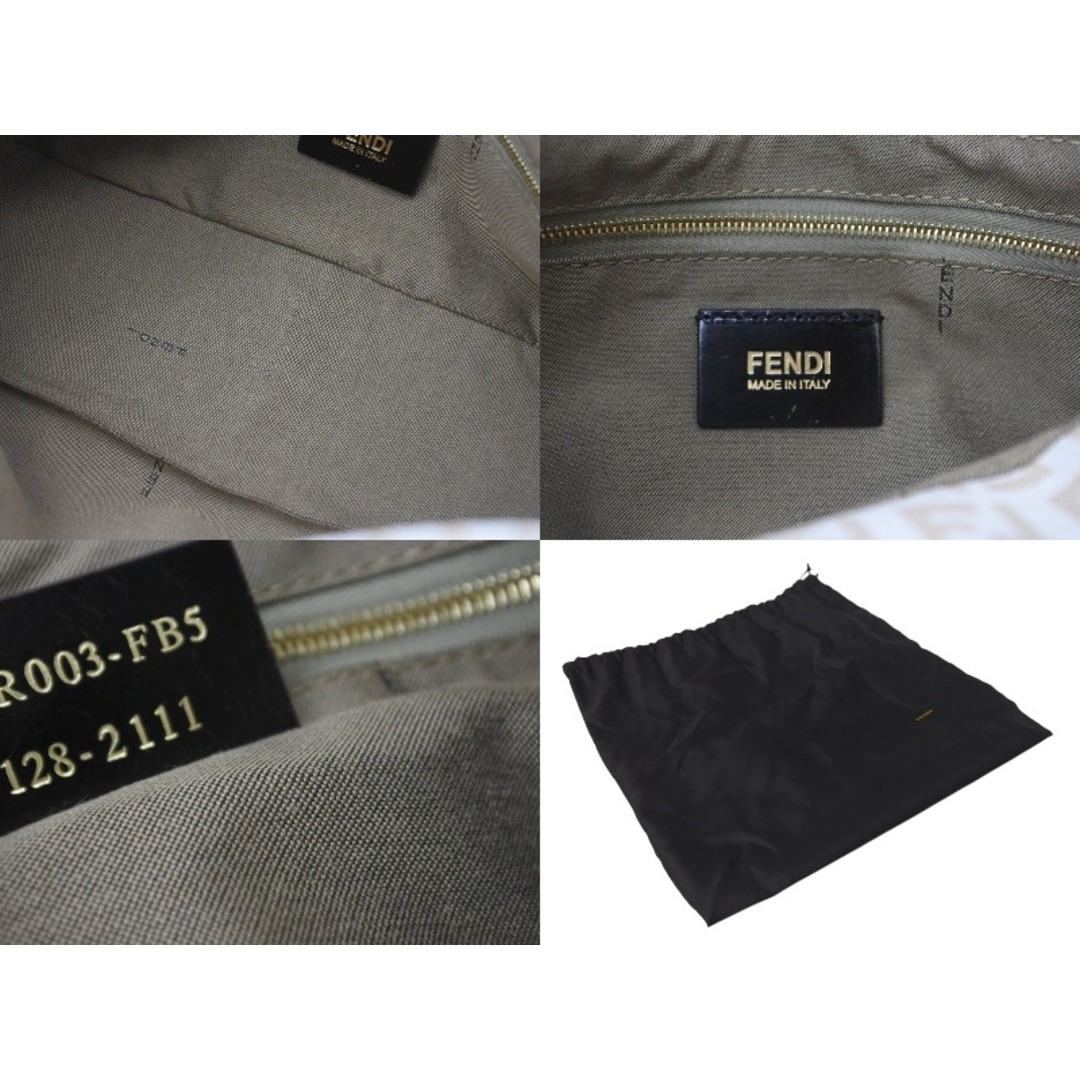FENDI - 極美品 FENDI フェンディ ズッキーノ マンマバケット FENDI - 極美品 FENDI フェンディ ズッキーノ マンマバケット