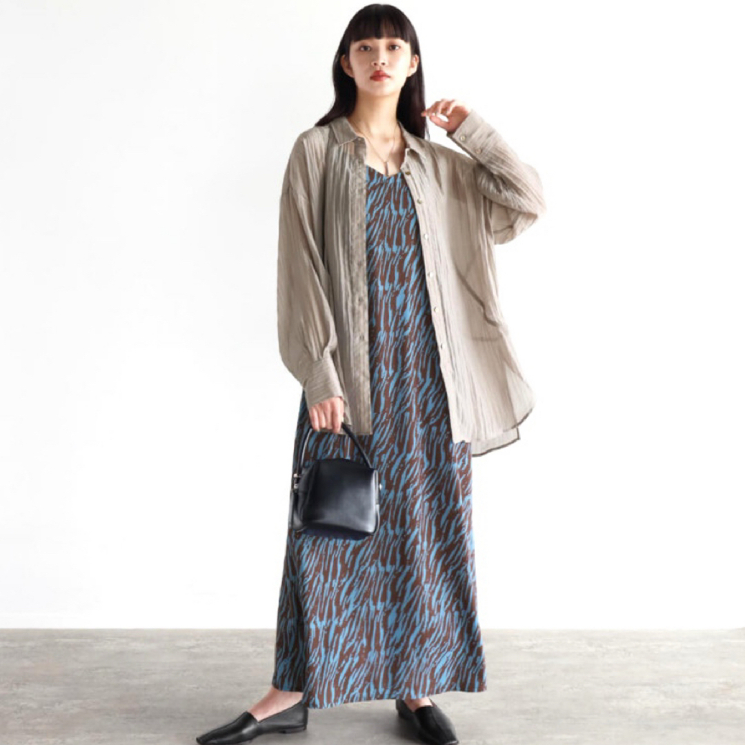 SCOT CLUB - 定価18000 RADIATE ゼブラ キャミソール ロング SCOT CLUB - 定価18000 RADIATE ゼブラ キャミソール ロング