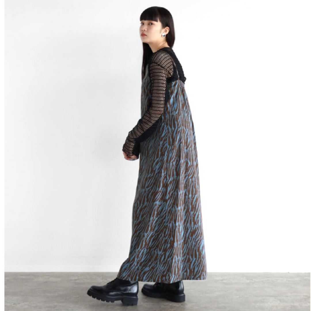 SCOT CLUB - 定価18000 RADIATE ゼブラ キャミソール ロング SCOT CLUB - 定価18000 RADIATE ゼブラ キャミソール ロング