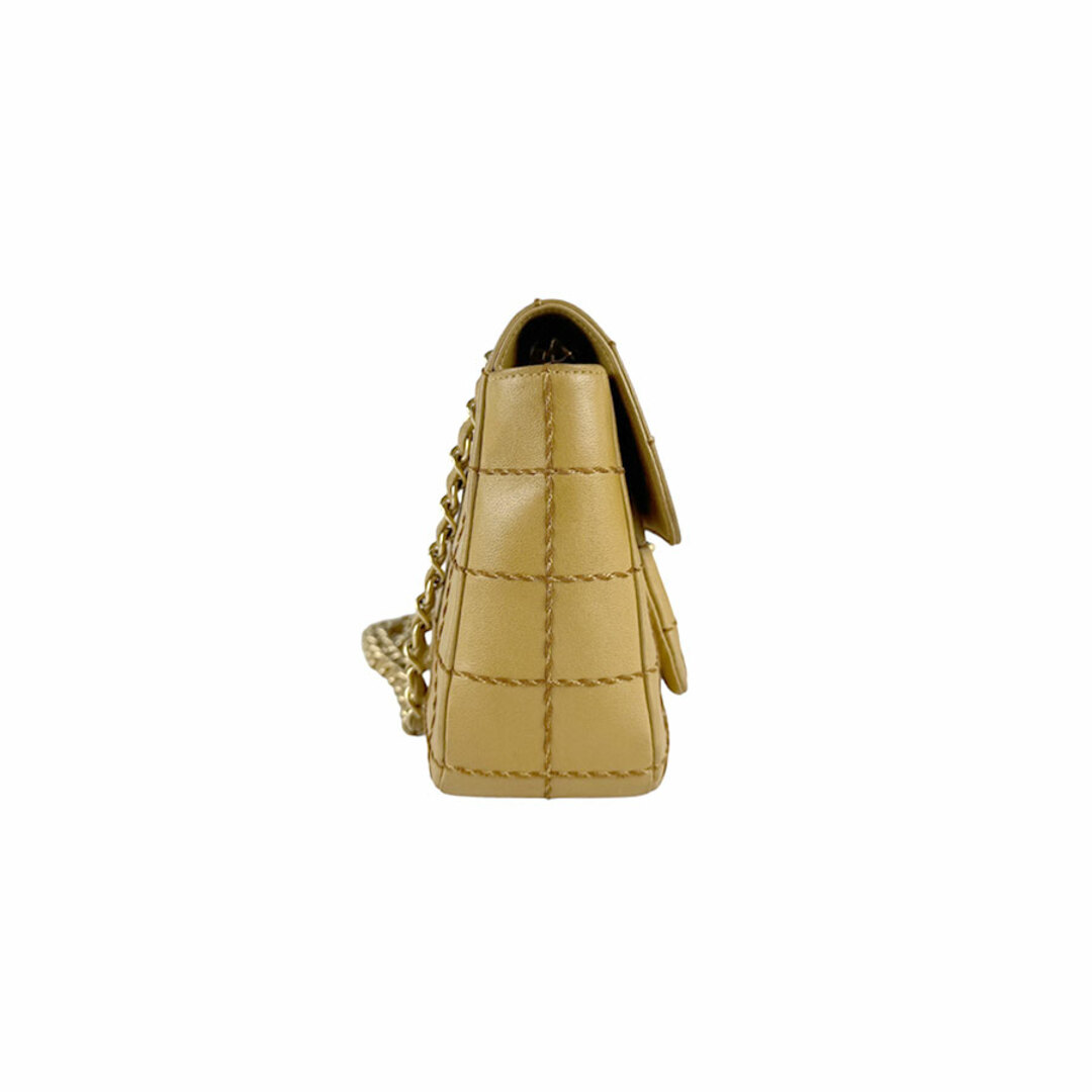 CHANEL - シャネル CHANEL ショルダーバッグ チョコバー レザー CHANEL - シャネル CHANEL ショルダーバッグ チョコバー レザー