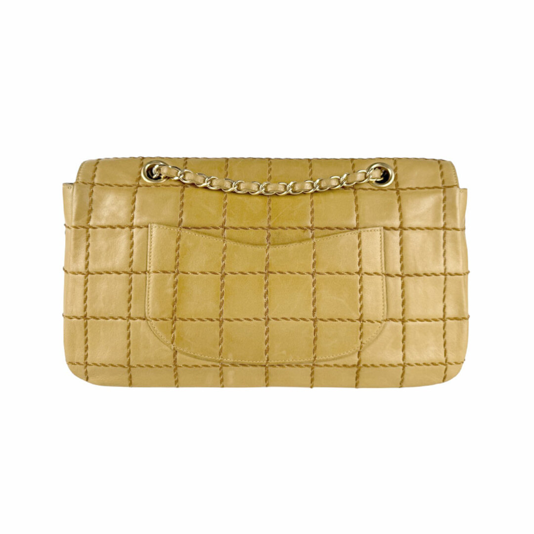 CHANEL - シャネル CHANEL ショルダーバッグ チョコバー レザー CHANEL - シャネル CHANEL ショルダーバッグ チョコバー レザー