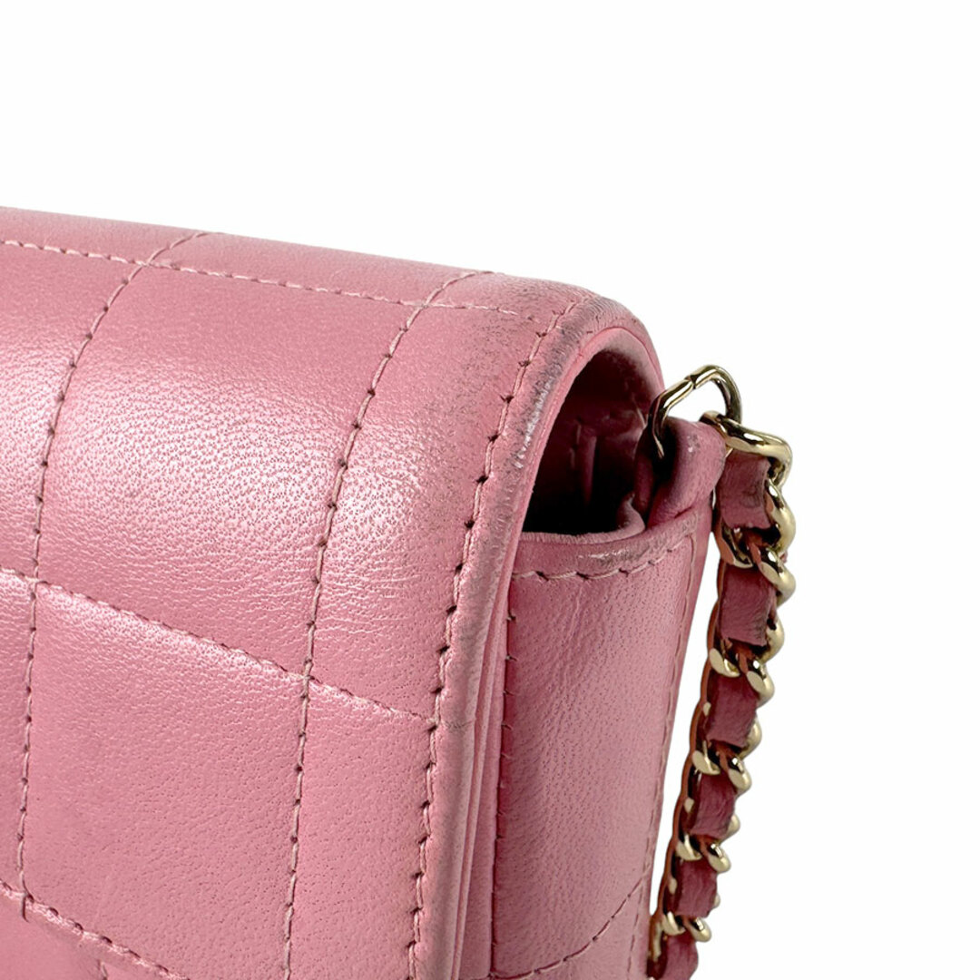 CHANEL - シャネル CHANEL ショルダーバッグ チョコバー レザー CHANEL - シャネル CHANEL ショルダーバッグ チョコバー レザー