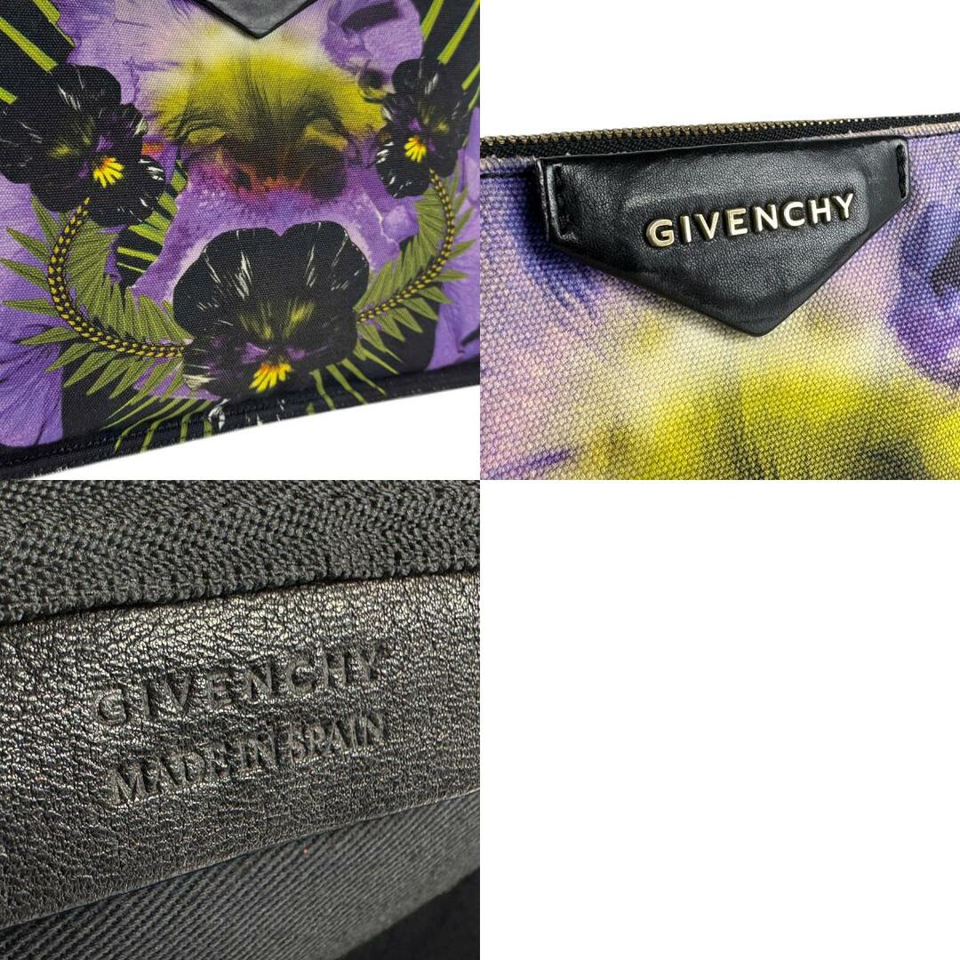 GIVENCHY - ジバンシィ GIVENCHY クラッチバッグ キャンバス GIVENCHY - ジバンシィ GIVENCHY クラッチバッグ キャンバス