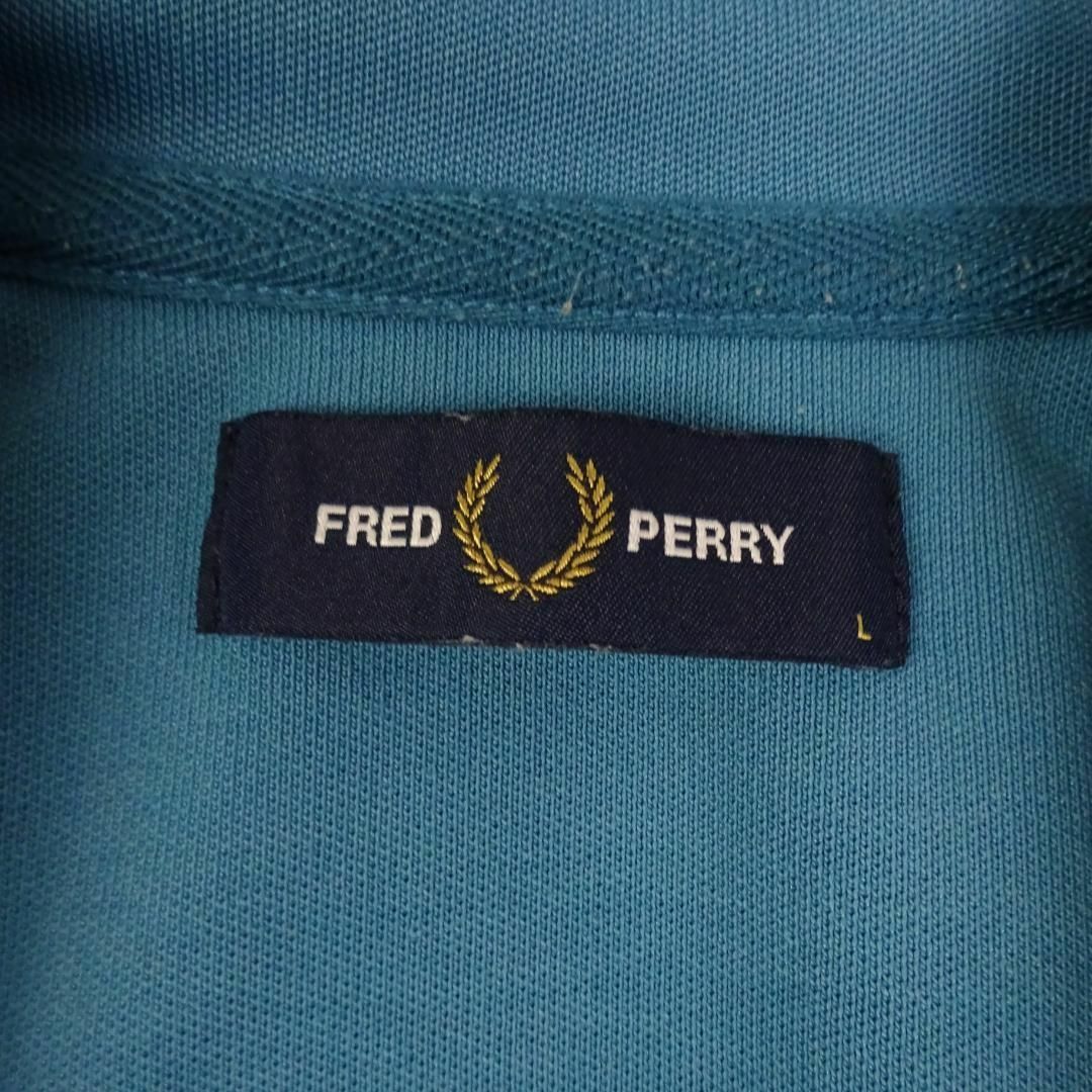 FRED PERRY - 美品 フレッドペリー 刺繍ロゴ スリーブライン FRED PERRY - 美品 フレッドペリー 刺繍ロゴ スリーブライン