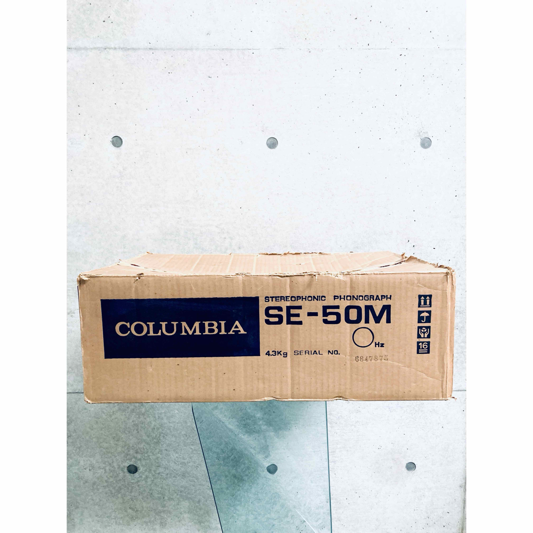Columbia - COLUMBIA コロンビア SE-50M レコードプレーヤーの Columbia - COLUMBIA コロンビア SE-50M レコードプレーヤーの