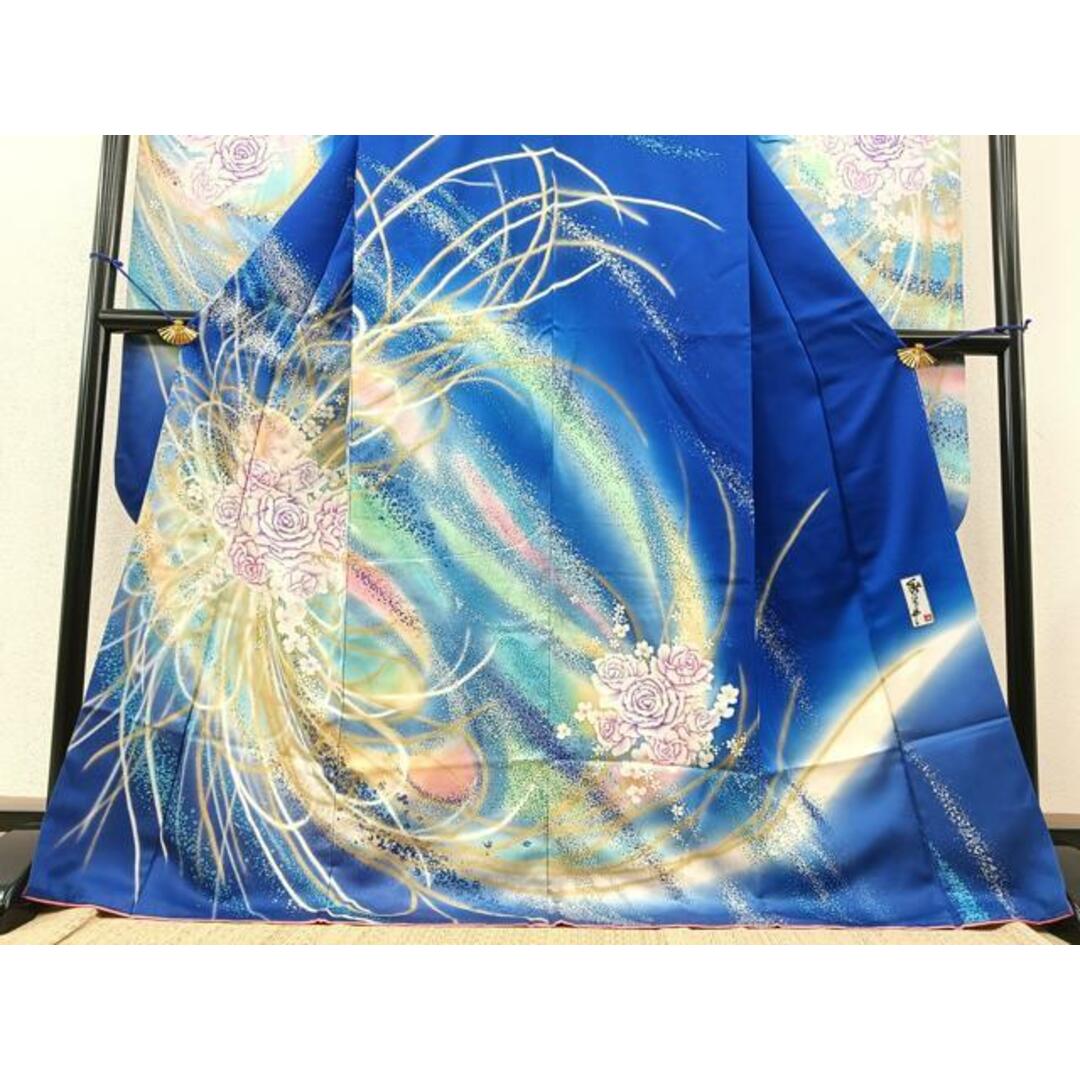 平和屋着物□写真家・秋山庄太郎 振袖 刺繍 薔薇 ブーケ 暈し 平和屋着物□写真家・秋山庄太郎 振袖 刺繍 薔薇 ブーケ 暈し