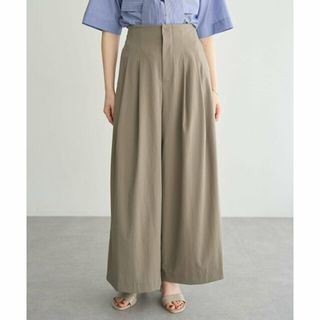 イェッカヴェッカ(YECCA VECCA)の【モカ】ドライタッチストレッチワイドパンツ(その他)