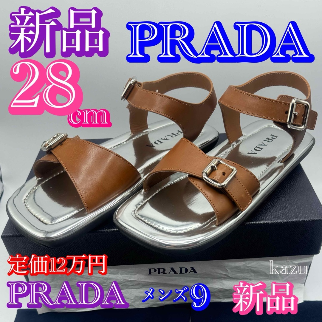 PRADA - 出品 PRADA プラダ サンダル レザー ストラップ 9 PRADA - 出品 PRADA プラダ サンダル レザー ストラップ 9