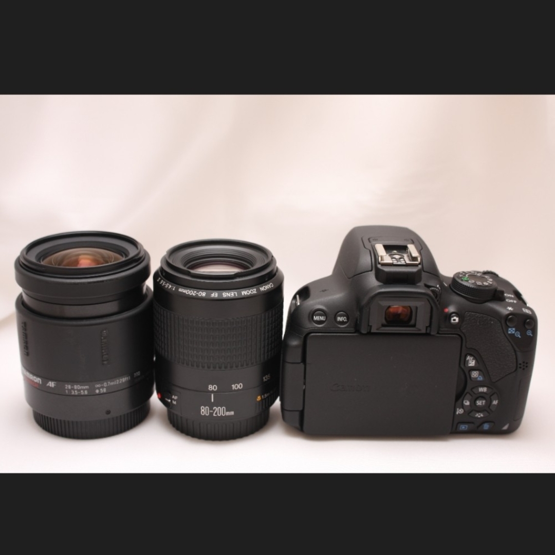 Canon - ショット極少!!キャノン Canon EOS Kiss X7i Wレンズ Canon - ショット極少!!キャノン Canon EOS Kiss X7i Wレンズ