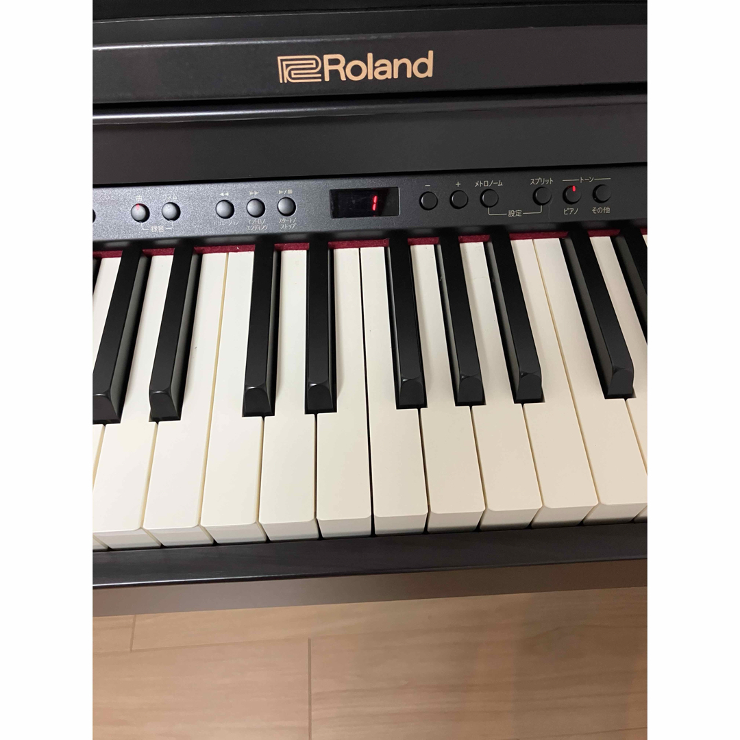 Roland - 美品 Roland 電子ピアノ 88鍵 黒 椅子付きの通販 by Roland - 美品 Roland 電子ピアノ 88鍵 黒 椅子付きの通販 by