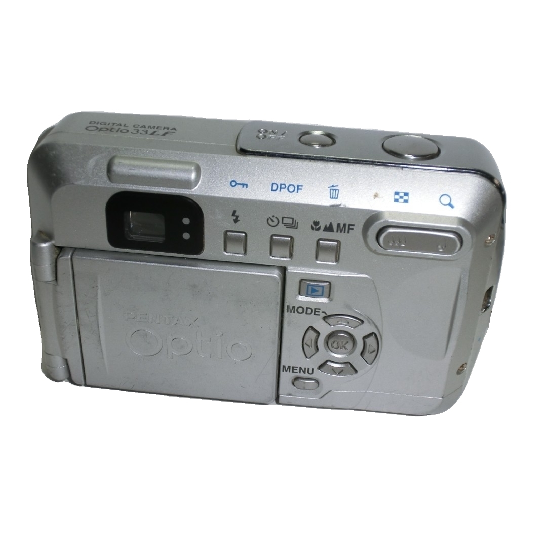 動作確認済み PENTAX Optio 33LF 電池とSDカード付エモイ写真の 動作確認済み PENTAX Optio 33LF 電池とSDカード付エモイ写真の
