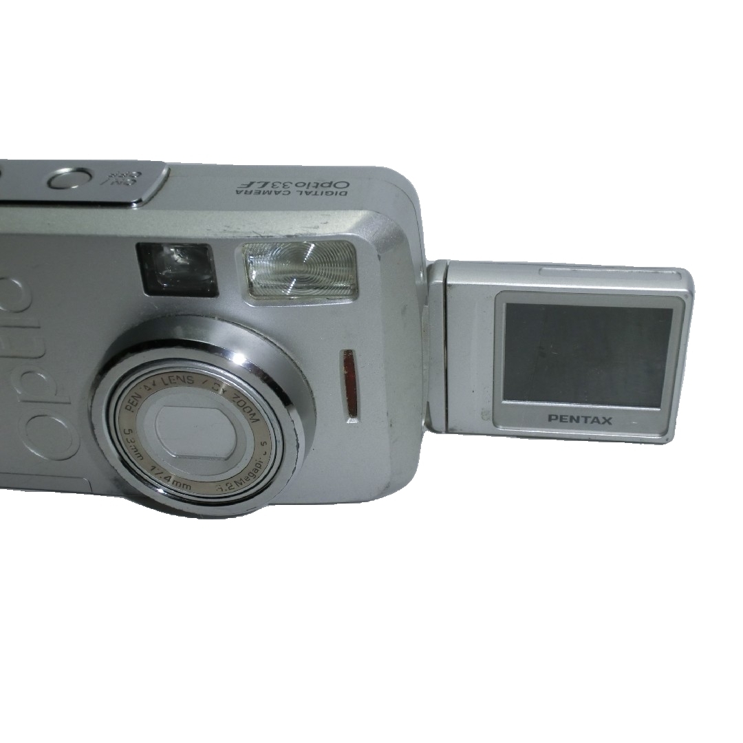 動作確認済み PENTAX Optio 33LF 電池とSDカード付エモイ写真の 動作確認済み PENTAX Optio 33LF 電池とSDカード付エモイ写真の