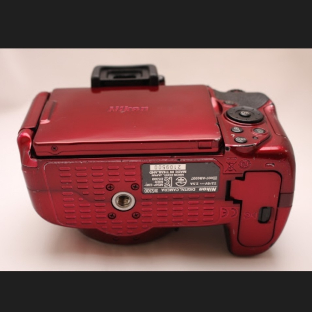 Nikon - ニコン Nikon D5300 Wレンズセット レッド#149の通販 Nikon - ニコン Nikon D5300 Wレンズセット レッド#149の通販
