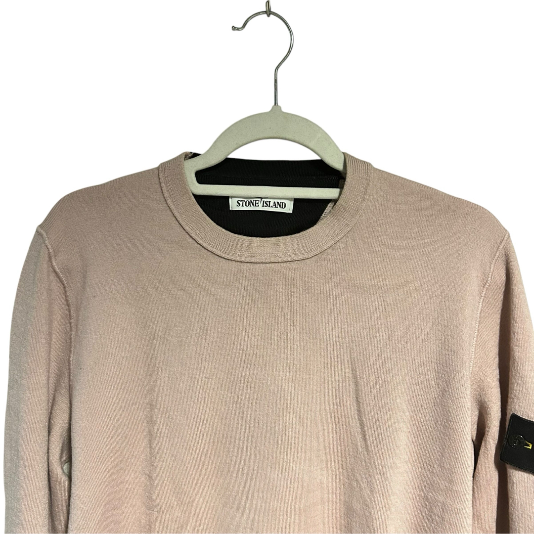 STONE ISLAND - STONE ISLAND ハイゲージニット セーター ピンク STONE ISLAND - STONE ISLAND ハイゲージニット セーター ピンク
