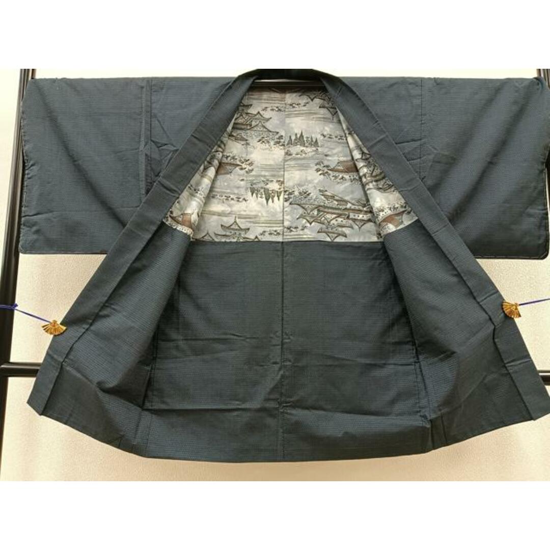 平和屋着物○男性 本場大島紬 アンサンブル 100亀甲 正絹 逸品 平和屋着物○男性 本場大島紬 アンサンブル 100亀甲 正絹 逸品