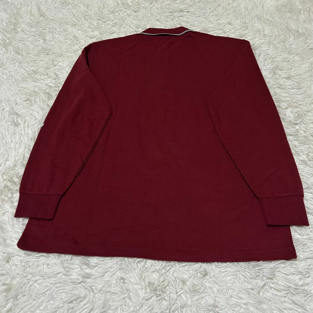 jonnlynx(ジョンリンクス)の【新品】リンクス ポロシャツ L ワインレッド  ポリエステル 綿 胸ポケット メンズのトップス(ポロシャツ)の商品写真