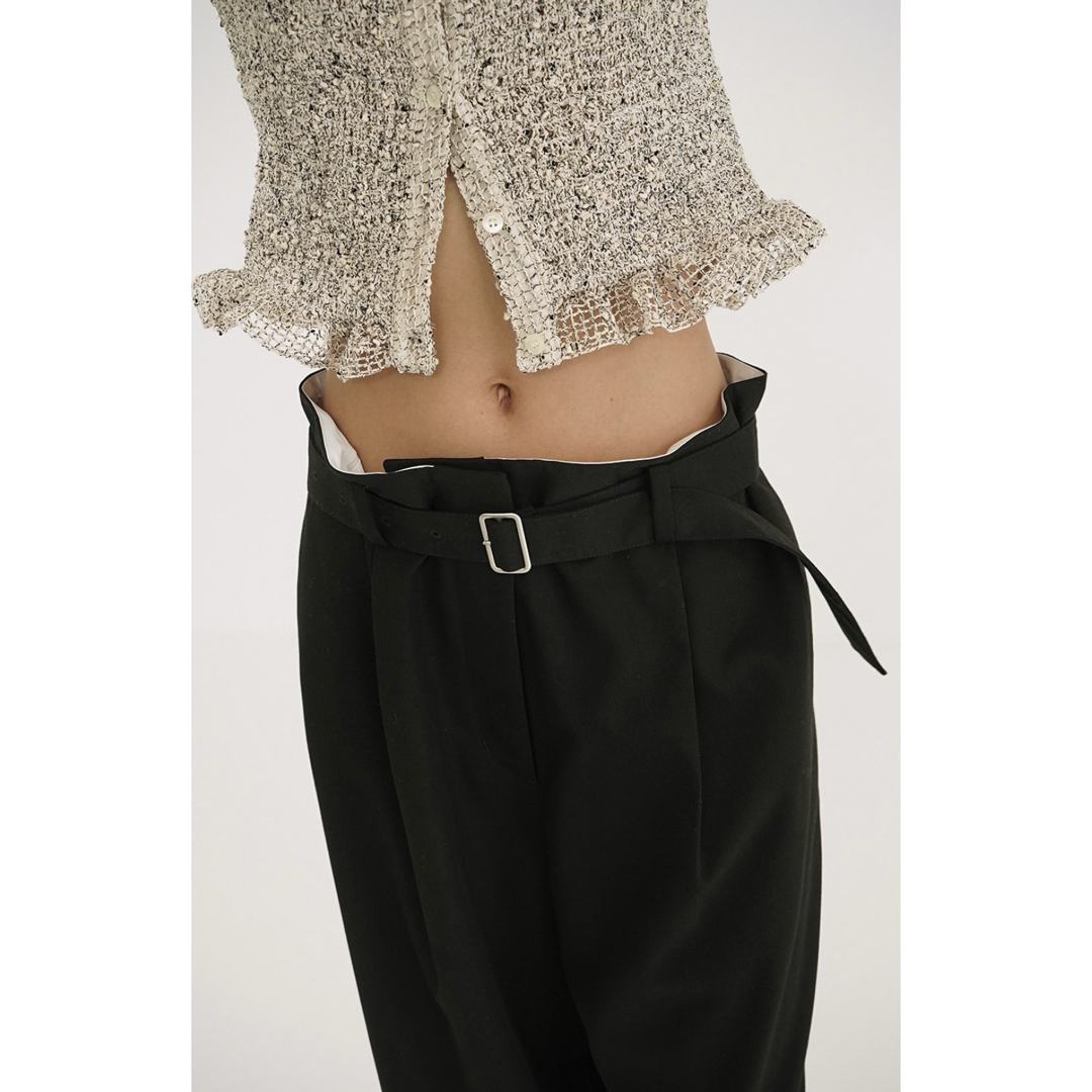 CLANE - 未使用品 CLANE WAIST BELT DAD PANTS サイズ1 黒の通販 CLANE - 未使用品 CLANE WAIST BELT DAD PANTS サイズ1 黒の通販