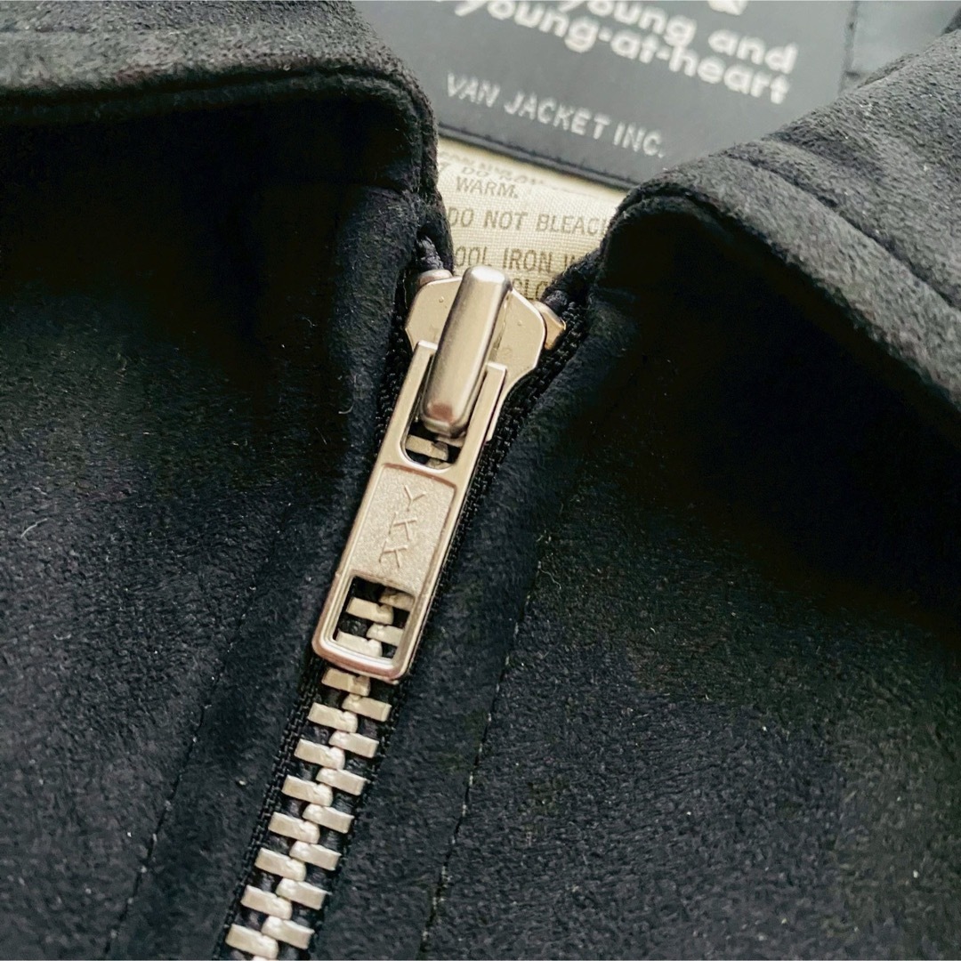 VAN Jacket - VAN JAC○極美品○希少80's 黒タグ スエード調 VAN Jacket - VAN JAC○極美品○希少80's 黒タグ スエード調