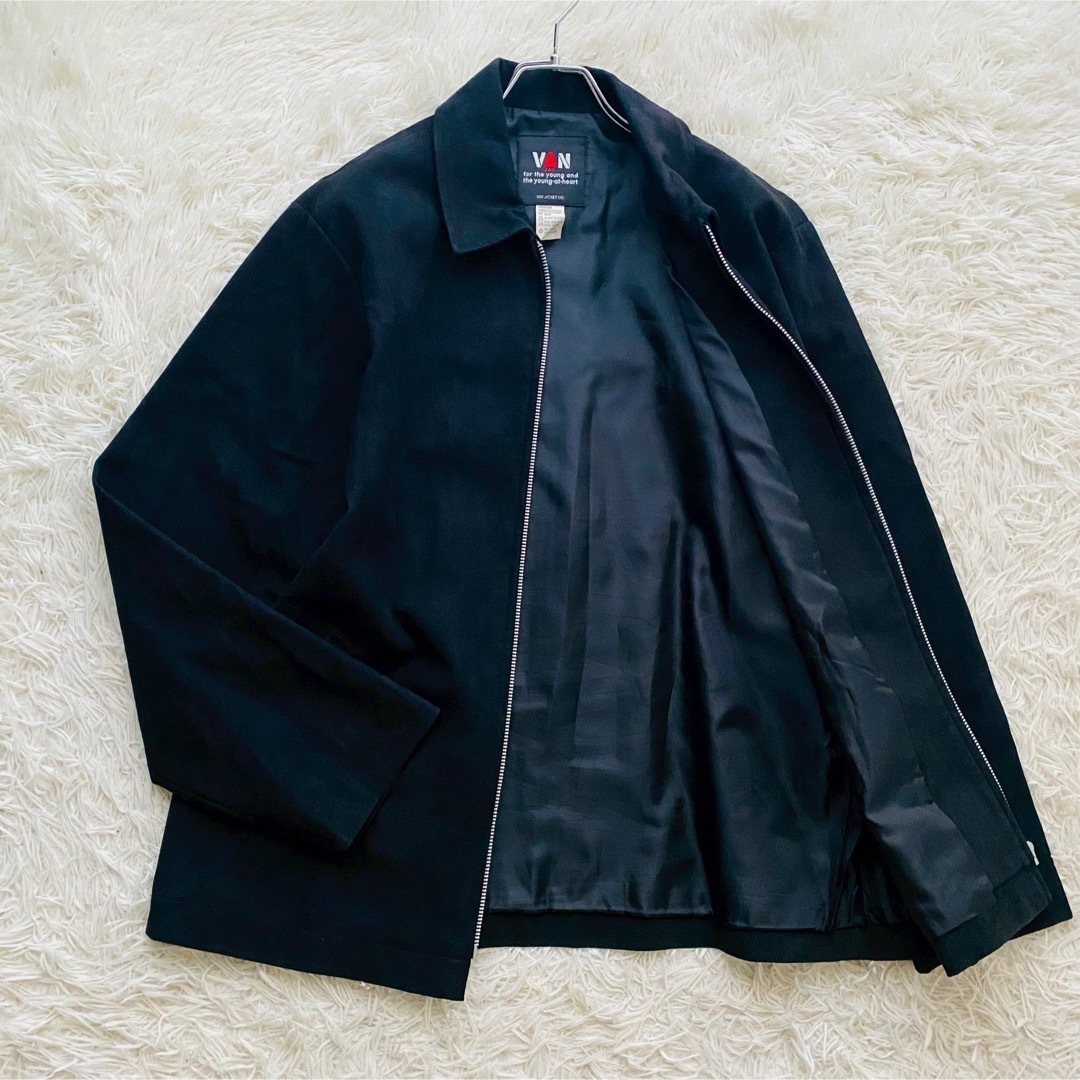 VAN Jacket - VAN JAC○極美品○希少80's 黒タグ スエード調 VAN Jacket - VAN JAC○極美品○希少80's 黒タグ スエード調