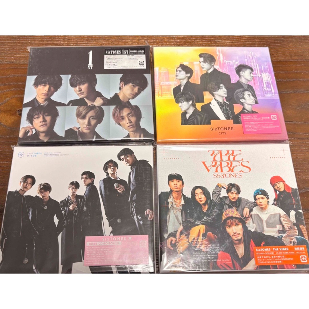 SixTONES - SixTONES アルバム4枚セットの通販 by ちむ's shop SixTONES - SixTONES アルバム4枚セットの通販 by ちむ's shop