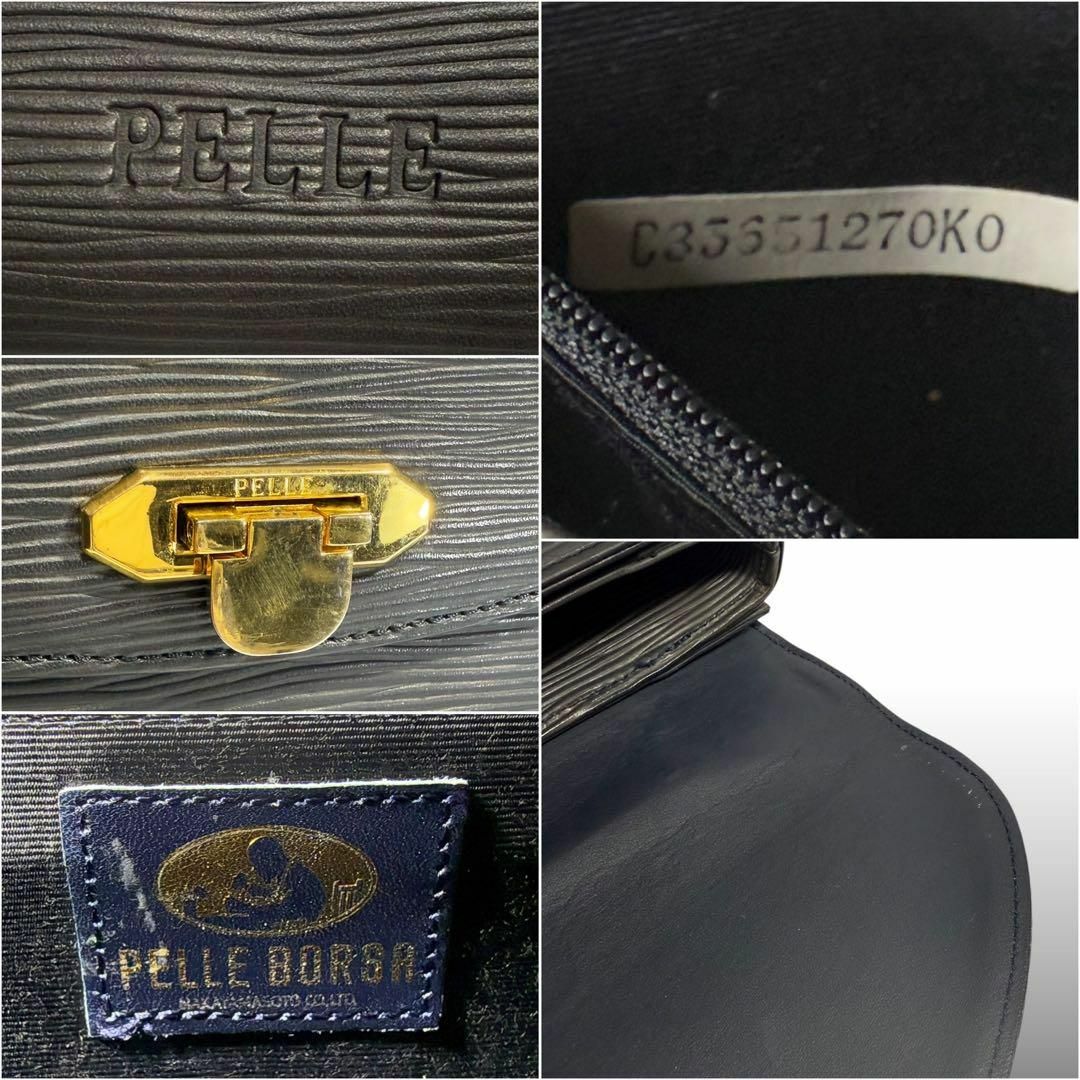 PELLE BORSA - 【美品】 ペレボルサ 2way ショルダーバッグ PELLE BORSA - 【美品】 ペレボルサ 2way ショルダーバッグ