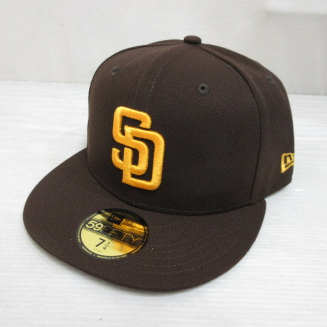 NEW ERA - ニューエラ 59FIFTY サンディエゴ パドレス キャップ NEW ERA - ニューエラ 59FIFTY サンディエゴ パドレス キャップ