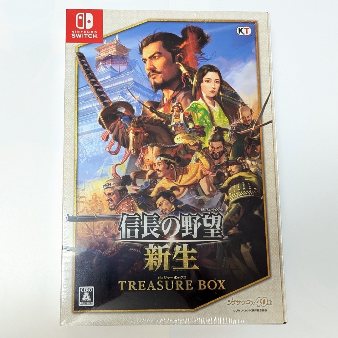 新品未開封】信長の野望・新生 TREASURE BOX Switchの通販 by 新品未開封】信長の野望・新生 TREASURE BOX Switchの通販 by