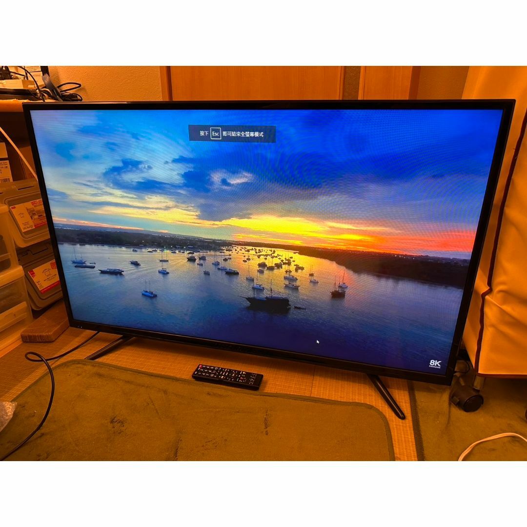 アグレクション 48型 テレビ TAG-48TV 2019年製 映り綺麗極美品 アグレクション 48型 テレビ TAG-48TV 2019年製 映り綺麗極美品