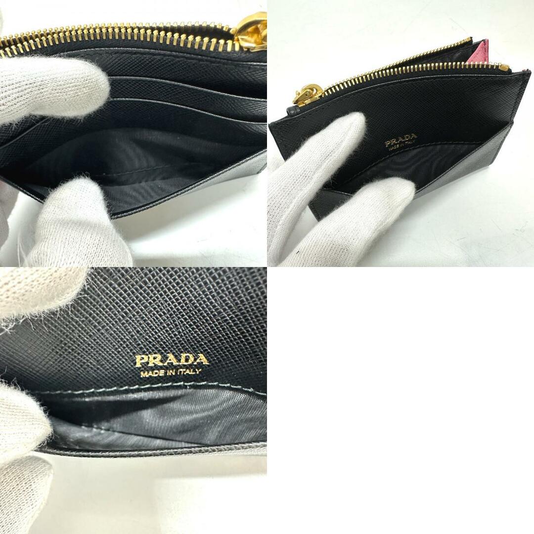 PRADA - プラダ PRADA ロゴ ロボットチャーム カードポケット PRADA - プラダ PRADA ロゴ ロボットチャーム カードポケット
