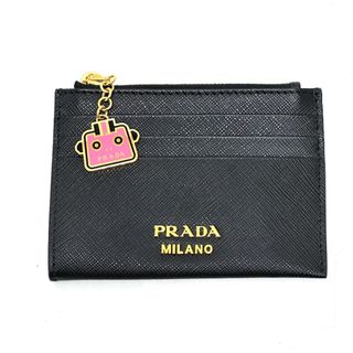 PRADA - プラダ PRADA ロゴ ロボットチャーム カードポケット PRADA - プラダ PRADA ロゴ ロボットチャーム カードポケット