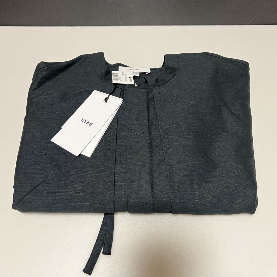 HYKE - 新品 HYKE ハイク C/L バルーンスリーブ ブラウスの通販 HYKE - 新品 HYKE ハイク C/L バルーンスリーブ ブラウスの通販