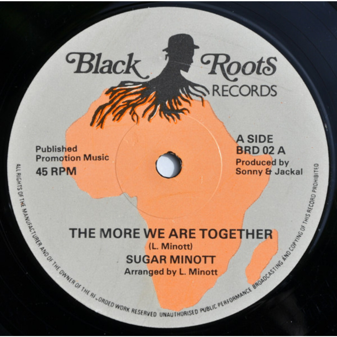 英12" Sugar Minott The More We Are Together BRD02 Black Roots /00250 エンタメ/ホビーのエンタメ その他(その他)の商品写真