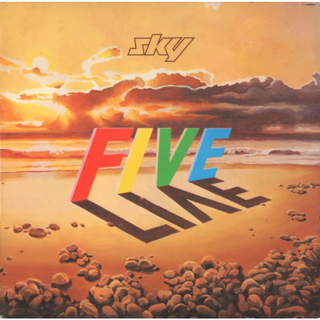 英2discs LP Sky Sky Five Live 302171 Ariola /00660 エンタメ/ホビーのエンタメ その他(その他)の商品写真