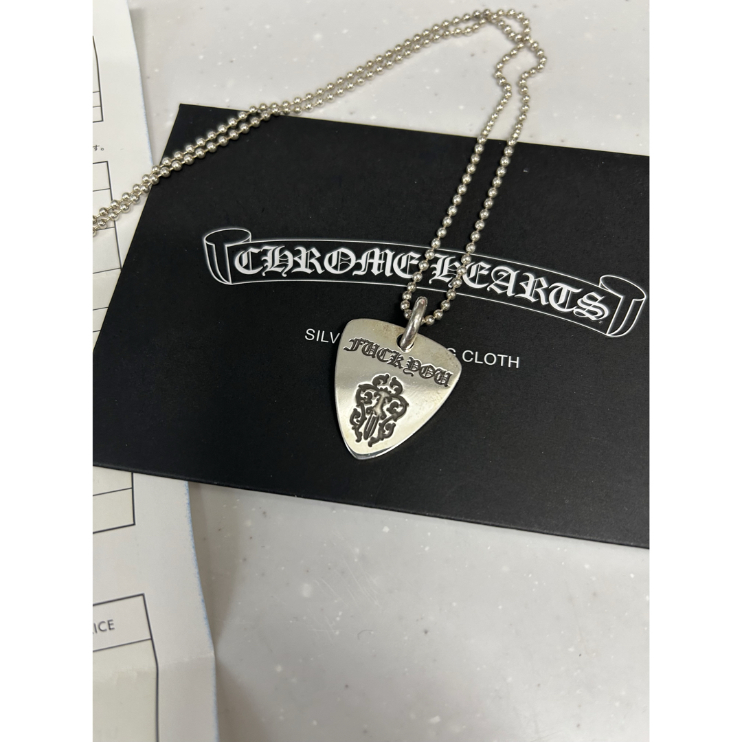 Chrome Hearts - クロムハーツ ギターピック ダガーチャームの Chrome Hearts - クロムハーツ ギターピック ダガーチャームの