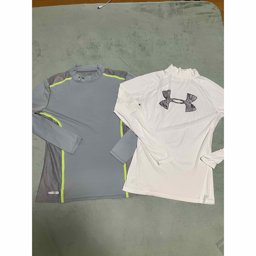 UNDER ARMOUR - アンダーアーマー ヒートギア 長袖シャツ LG 2枚 UNDER ARMOUR - アンダーアーマー ヒートギア 長袖シャツ LG 2枚