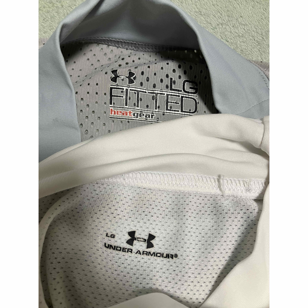 UNDER ARMOUR - アンダーアーマー ヒートギア 長袖シャツ LG 2枚 UNDER ARMOUR - アンダーアーマー ヒートギア 長袖シャツ LG 2枚