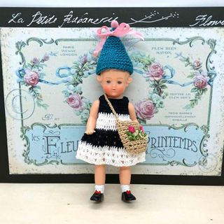 SALE リジードール用服　バラ園へ　doll clothes リジーちゃん(その他)