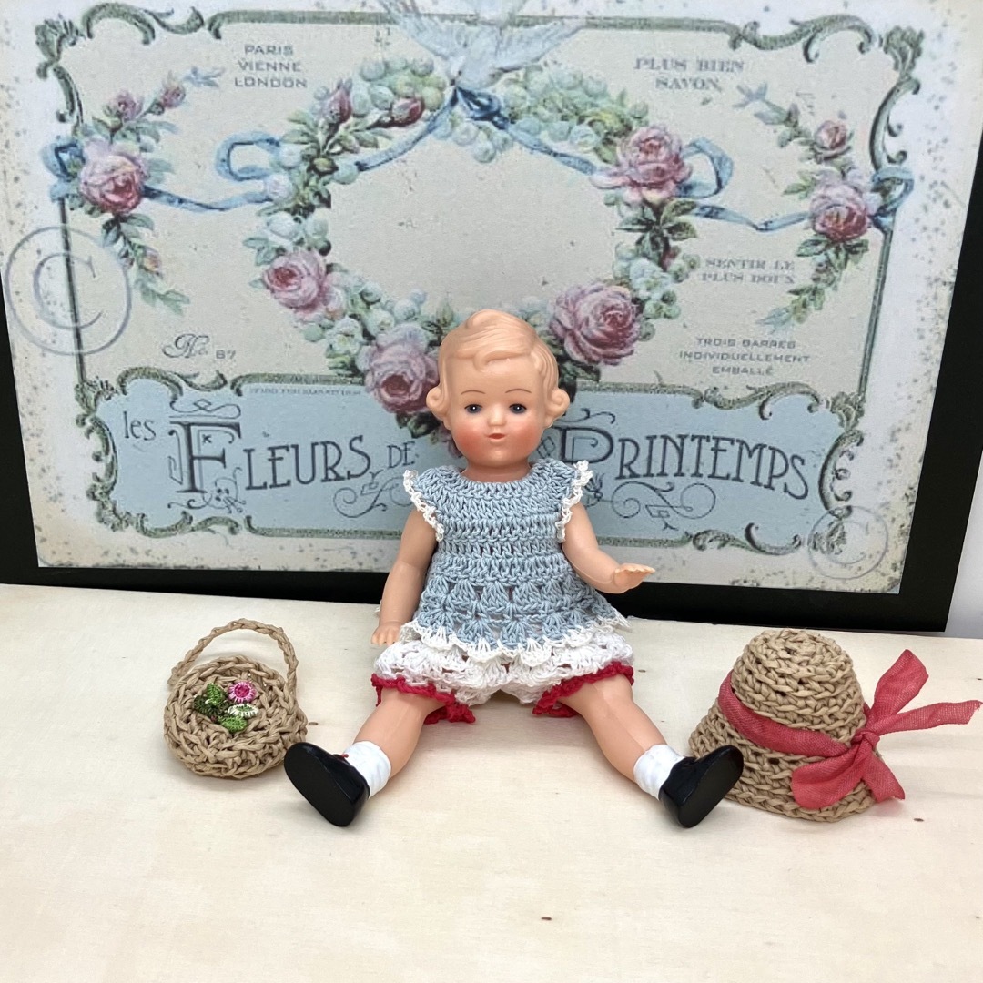 アテッサ新作モデル リジードール用服 doll clothes リジーちゃんの通販 by ブルー その他