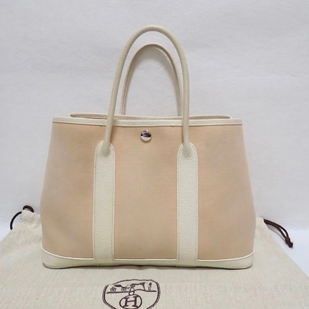 HERMES - エルメス ガーデンパーティーTPM トワル×ネゴンダ N HERMES - エルメス ガーデンパーティーTPM トワル×ネゴンダ N