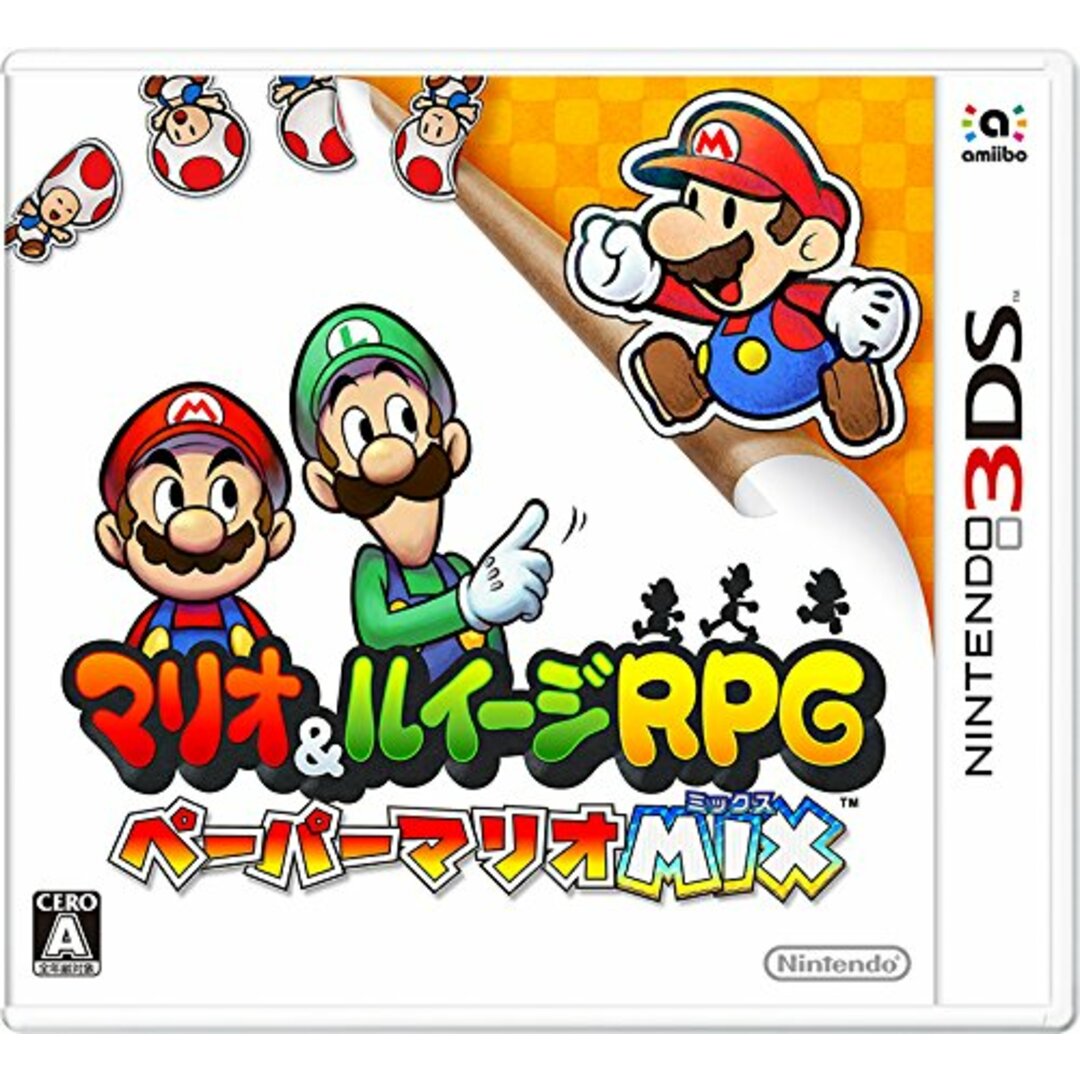 マリオ&ルイージRPG ペーパーマリオMIX エンタメ/ホビーのゲームソフト/ゲーム機本体(その他)の商品写真