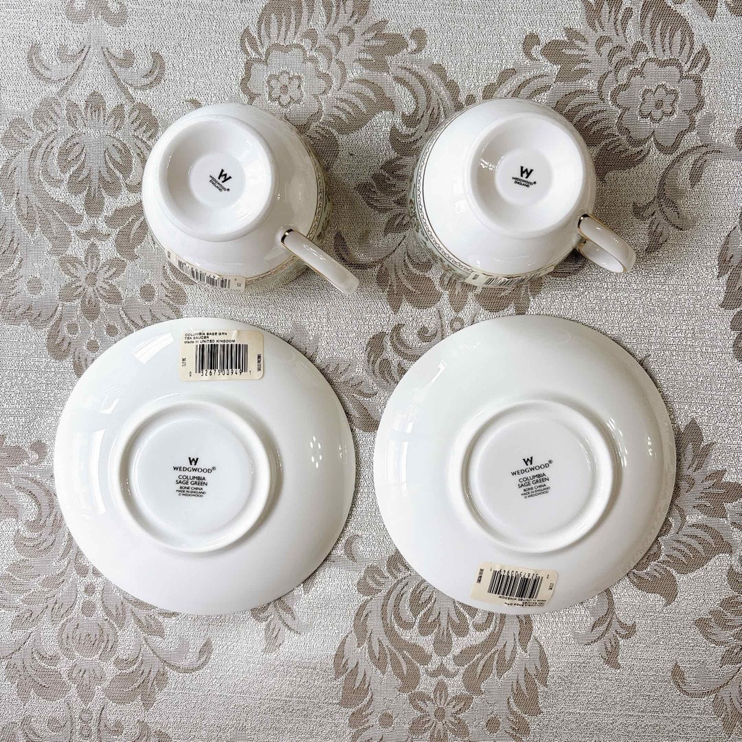 未使用♡箱付き ウェッジウッド コロンビアセージグリーン 未使用♡箱付き ウェッジウッド コロンビアセージグリーン