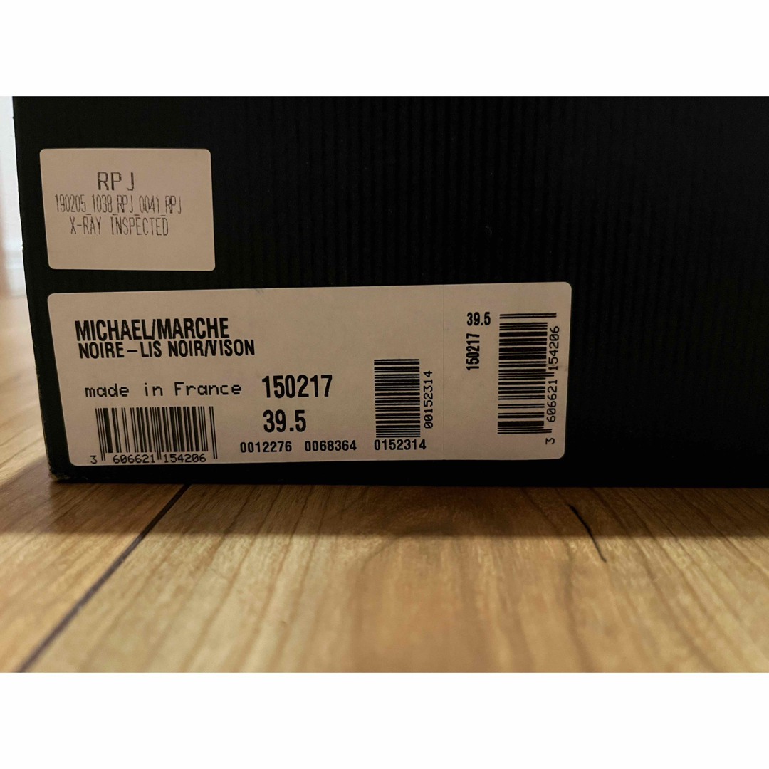 Paraboot - 極美品☆Paraboot MICHAEL VISON 39H NOIR ミカエル Paraboot - 極美品☆Paraboot MICHAEL VISON 39H NOIR ミカエル